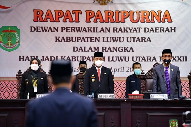 Plt Gubernur Beri Kabar Gembira di HUT ke-22 Luwu Utara, Ada Gelontoran Dana Rp40 Miliar 